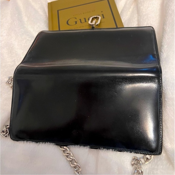 RARE GUCCI LEATHER CLIP WOC - Picture 6 of 8